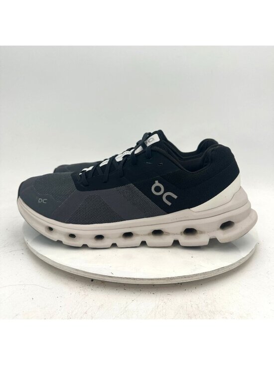 On Other - On Cloudrunner Swiss Engineering Men Size 9.5 Eclipse Frost White Shoes